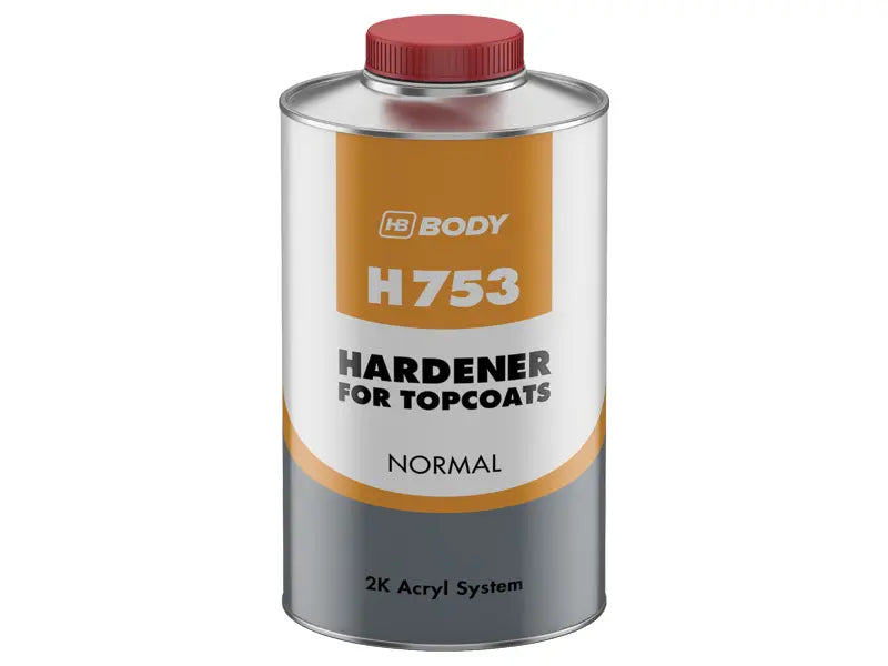 HB Body 753 Normal Hardener for 2K Primers Paints and Clear Coats 500ml