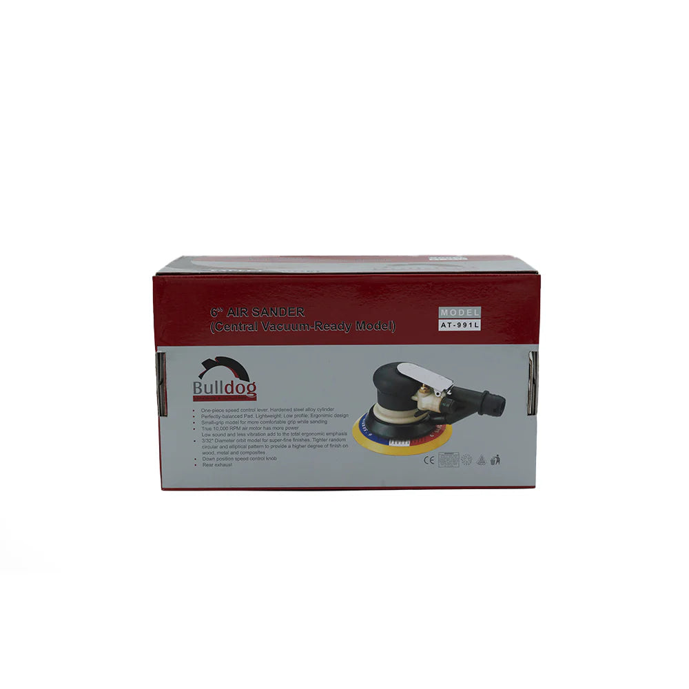 Bulldog Palm Sander Orbit 150mm 5mm with dust bag