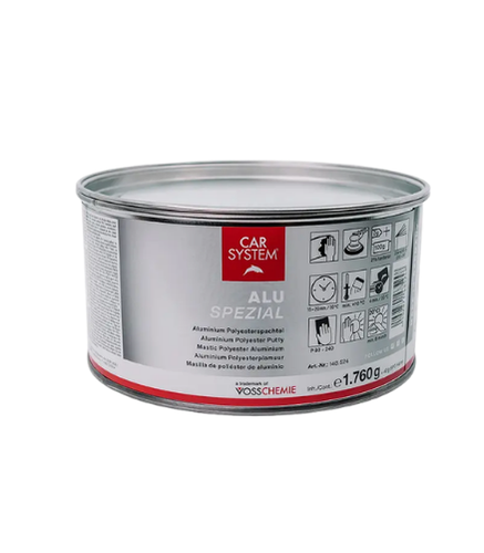 Car System Alu Spezial Polyester Hard Putty with Hardener 1.8kg
