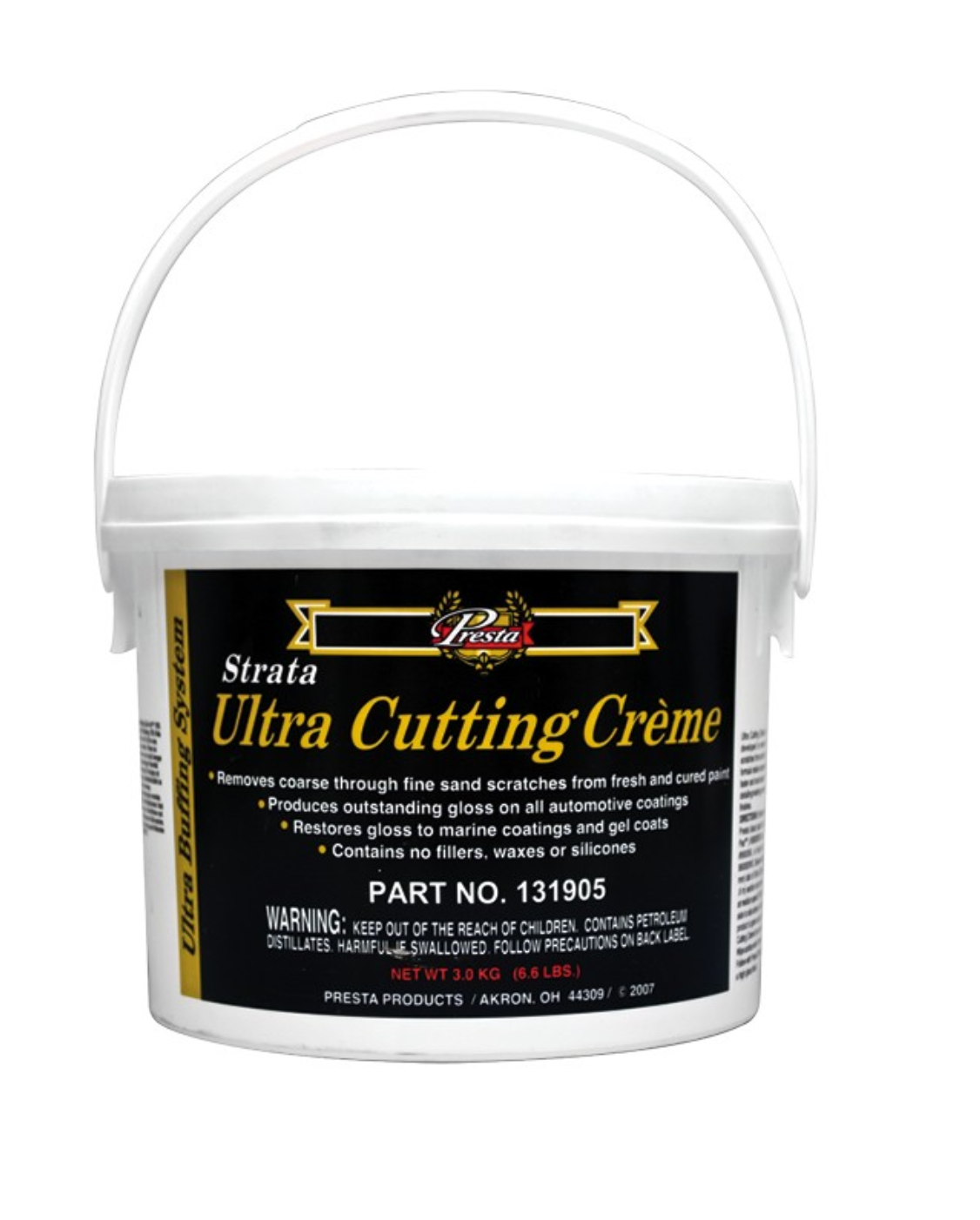 Presta Strata Ultra Cutting Crème Paste Car Polish