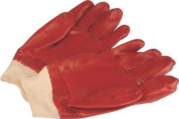 Matsafe PVC Gloves Knit Cuff Wrist