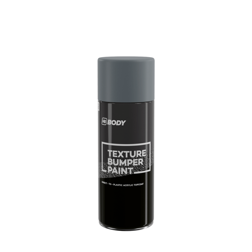 HB Body Texture Bumper Paint Black Aerosol 400ml