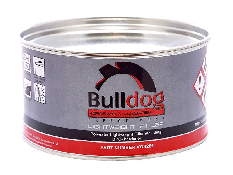 Bulldog Light Weight Bodyfiller Inc Hardener 2kg