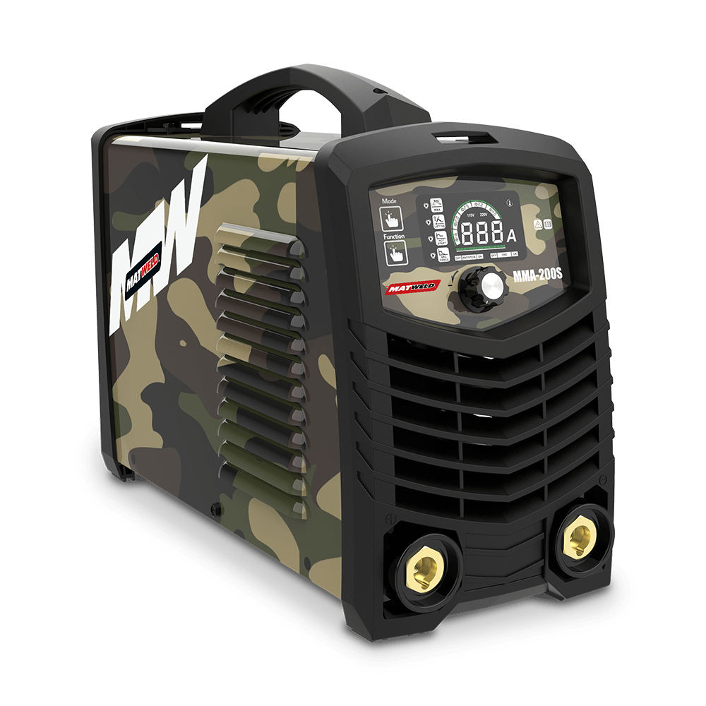 Matweld Welder Inverter 200A 220V Camouflage MAT9005C