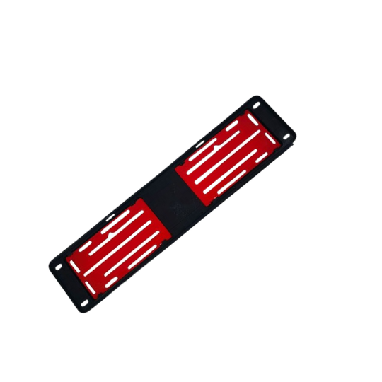 Number Plate Holder with Fasteners 520mm - Supreme