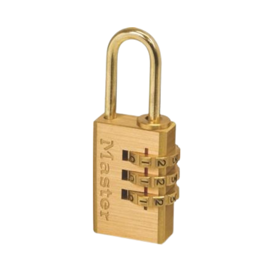 Master Padlock Combination Brass
