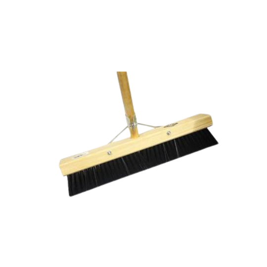 MTS Platform Broom Soft  Black Steel