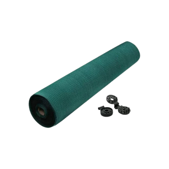 Mts Shadecloth/Net Civilscreen Dark Green with 20clips 50MX1.8