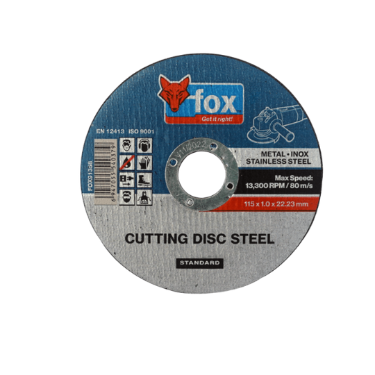 Fox Cutting Disc Standard 115X1.0mm