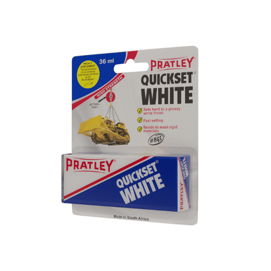 Pratley Glue Quickset White 36ml