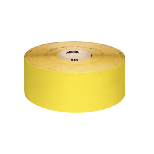 Mirka Production Paper Yellow Roll 70mmPer/m