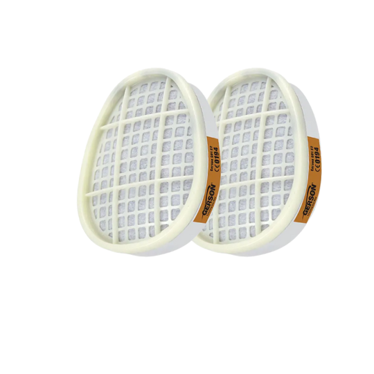 Gerson Half Mask Replacement A2 Filter Cartridge Pair
