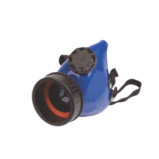 Mts Blue Nitrile Single Respirator Mask Without Filter 743S