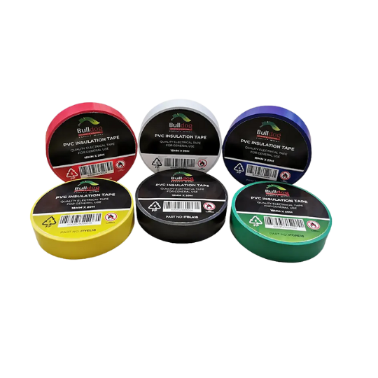 Bulldog PVC Electrical Insulation Tape 18mmx20m