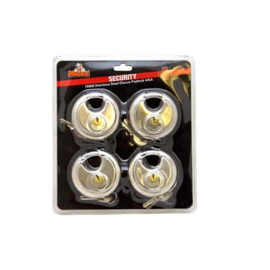 Mackie Padlock Discuss Keyed Alike 70mm