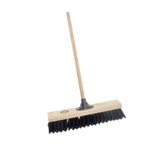 MTS Platform Broom Soft Black PVC