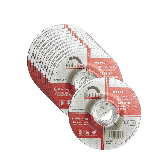 Bulldog Mild Steel / D.I.Y. Grinding Disc 115x6.4x22mm