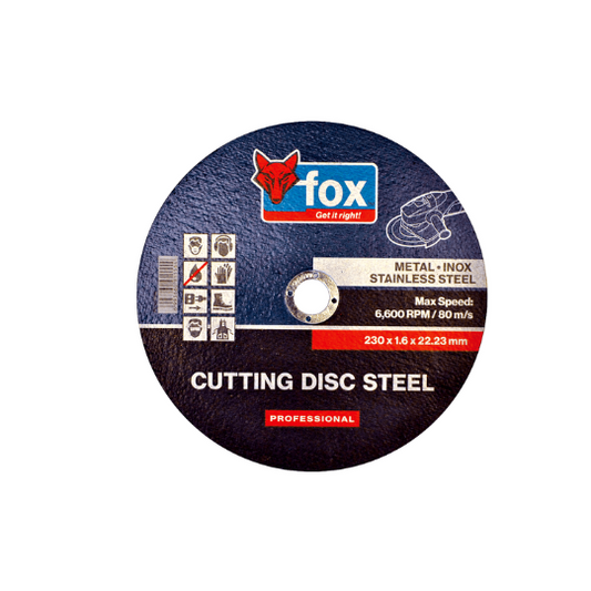 Fox Cutting Disc S/Steel Pro