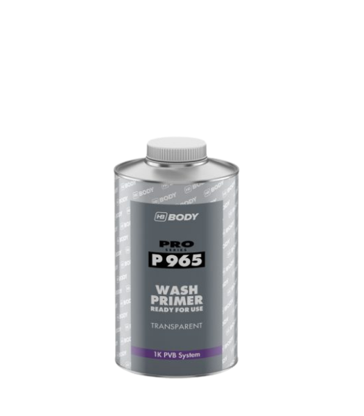 HB Body P965 Wash Primer Ready for Use Transparent