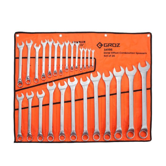 Groz Spanner Combination Set 6-32mm 26PC