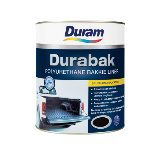 Duram Durabak Polyurethane Bakkie Liner Brushon 1L