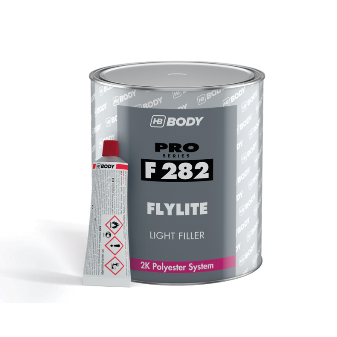 HB Body F282 Flylite Light Filler Light Green 3lts