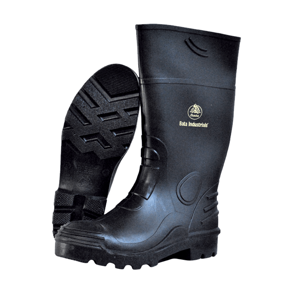 Bata Gumboot Rhino STC Black