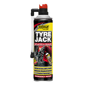 Shield Tyre Jack Emergency Inflater 340ml