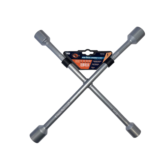 Mobi 4-Way Wheel Spanner 17/19/21/23mm