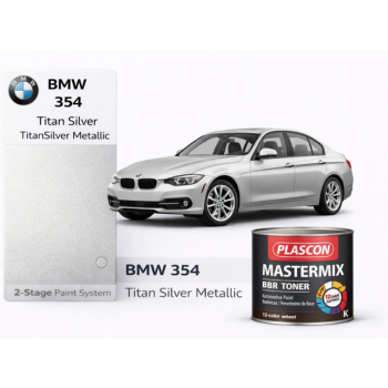 Plascon Mastermix B/C BMW Titan Silver (354) 1l