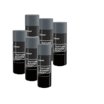 HB Body Texture Bumper Paint Black Aerosol
