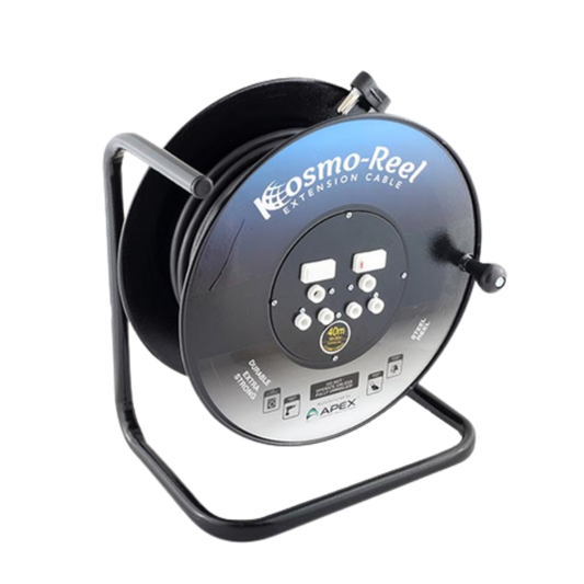 Kosmo Steel Extension Reel 40m 2.5mm Double Plug SABS Approved
