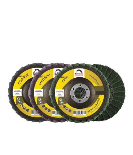 Bulldog SCM Surface Conditioning Flap Disc 115mm x 22.23mm