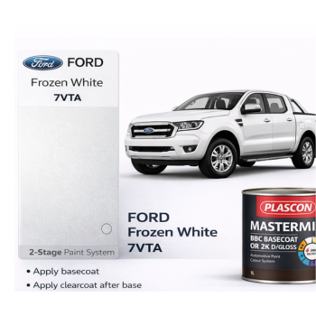 Plascon Mastermix Ford Frozen (7VTA) White II 1L