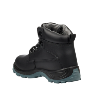 Grittgear Quartz S1P Leather Safety Boot Black