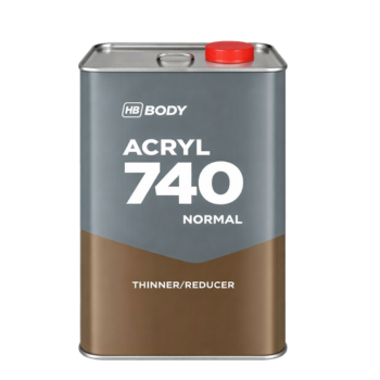 HB Body 740 Normal Acrylic Thinner/Reducer Transparent