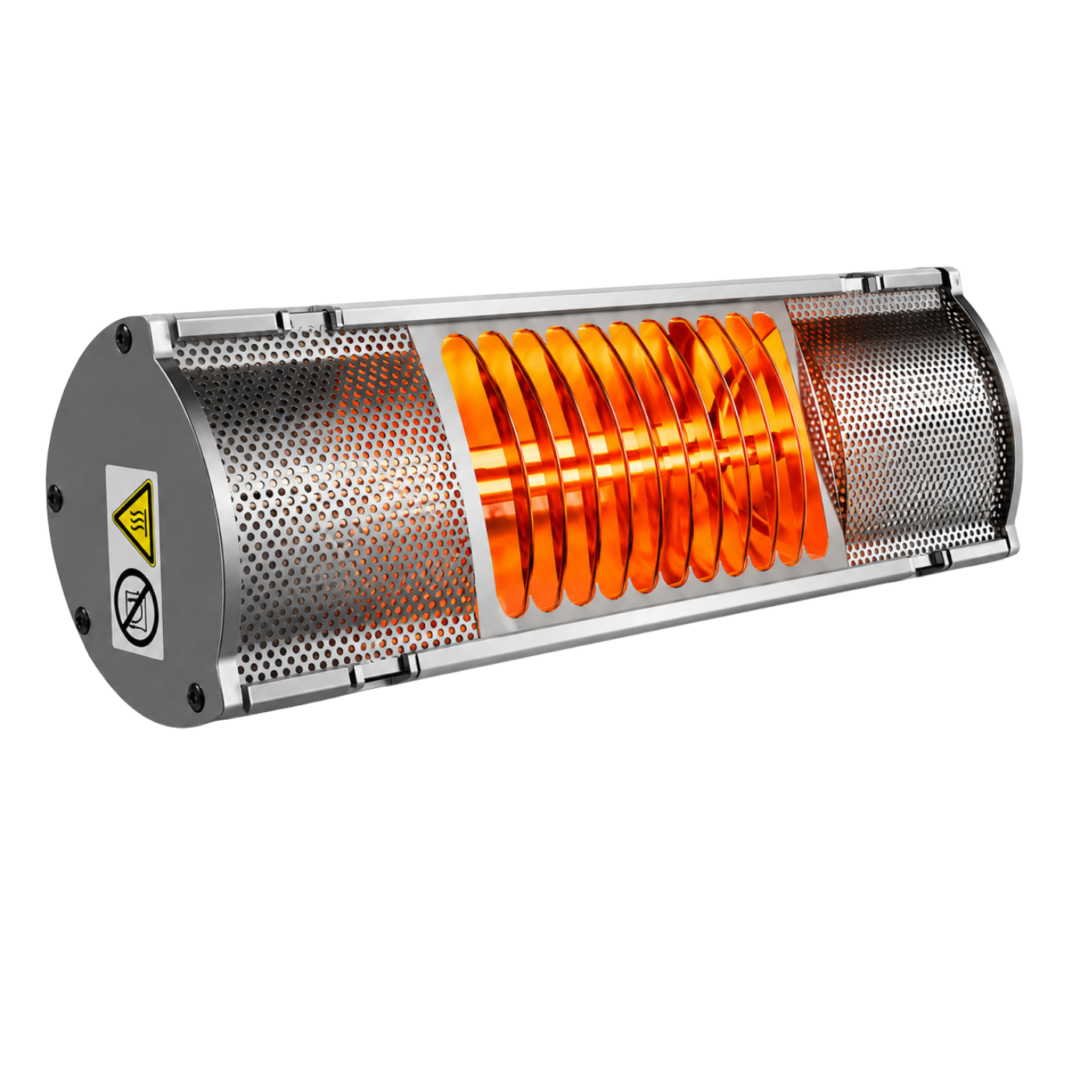 Technilamp Chaleur-Ray 850W Bathroom Infrared Heater Wall Mounted IP65 splash-proof