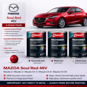 Plascon Mastermix B/C Mazda Soul Red (46 V) 1L