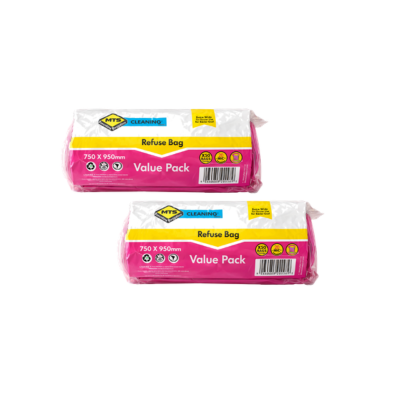 Mts Refuse Bag Standard Pink 50pk