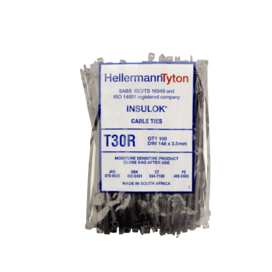 HellermannTyton Cable Ties Insulock HT 100pk