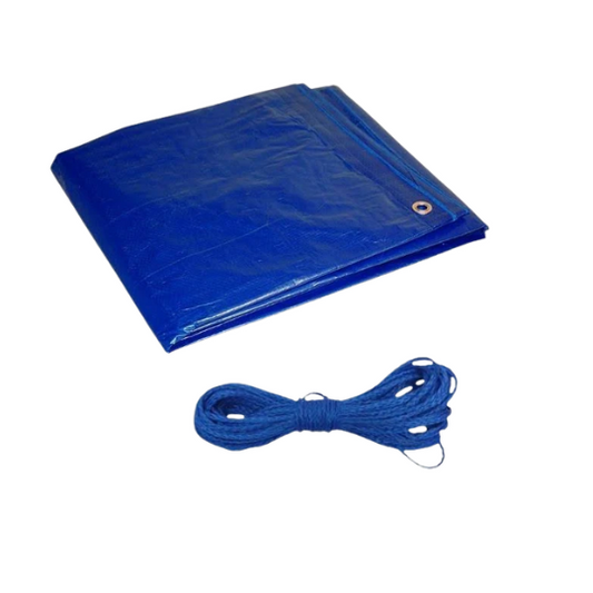 MTS Tarpauline with Eyelets Blue