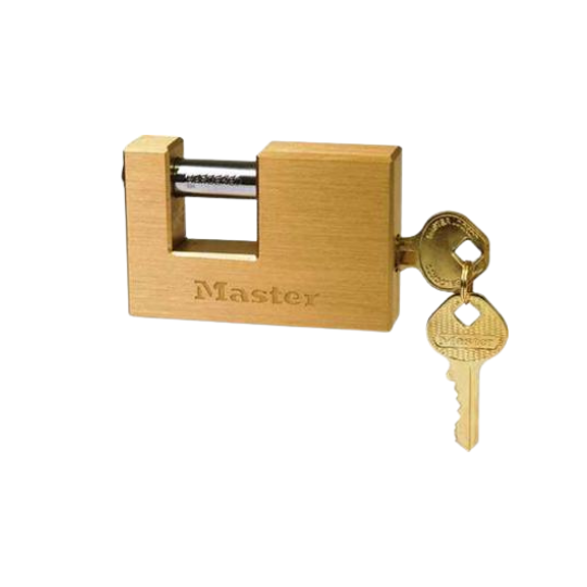 Master Padlock Brass Hidden