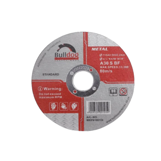 Bulldog Mild Steel Cutting Disc 230x3x22mm