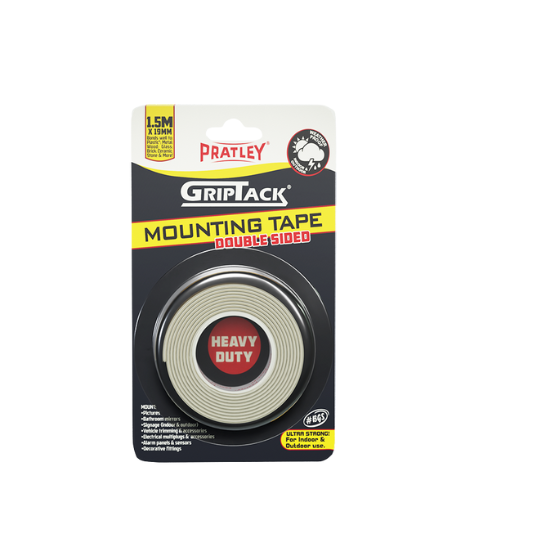 Pratley Griptack Mounting Tape 1.5Mx19mm