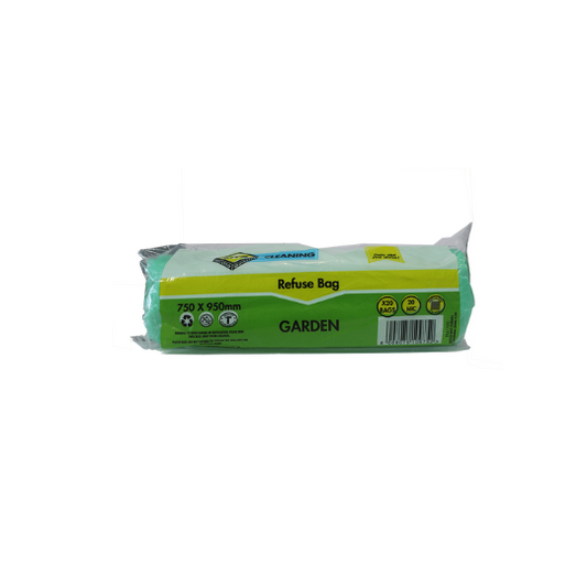 MTS Refuse Bag Garden Green 950x750mm 20pk