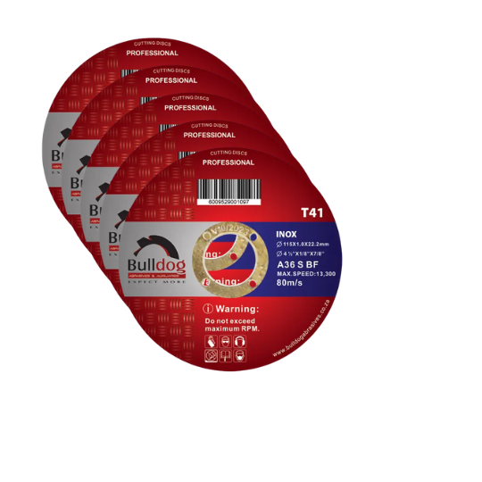 Bulldog Cutting Disc Professional Inox T41 115x1x22mm