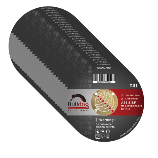 Bulldog Cutting Disc Standard T41 115x1x22mm