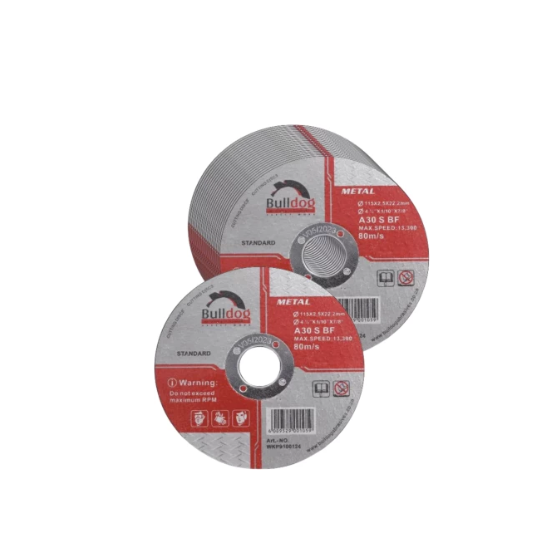 Bulldog Cutting Disc Mild Steel  115x2.5x22mm
