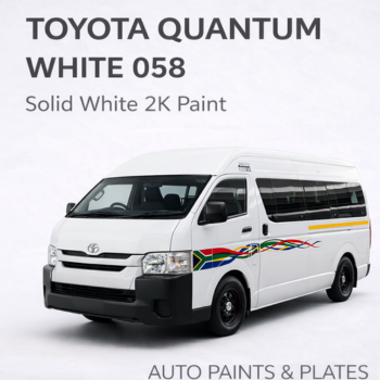Mercedes Candy White (650) – Plascon MasterMix Automotive Paint