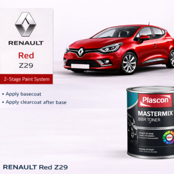 Plascon Mastermix B/C Renault Red (Z29) 1L